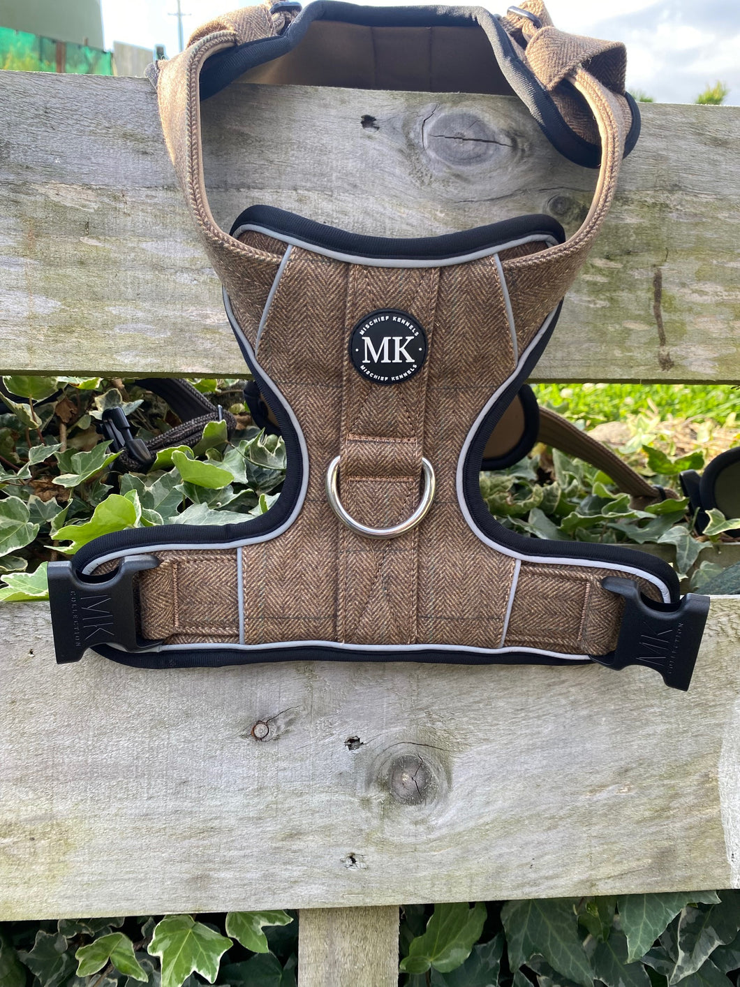 NEW Tweed Padded Harness